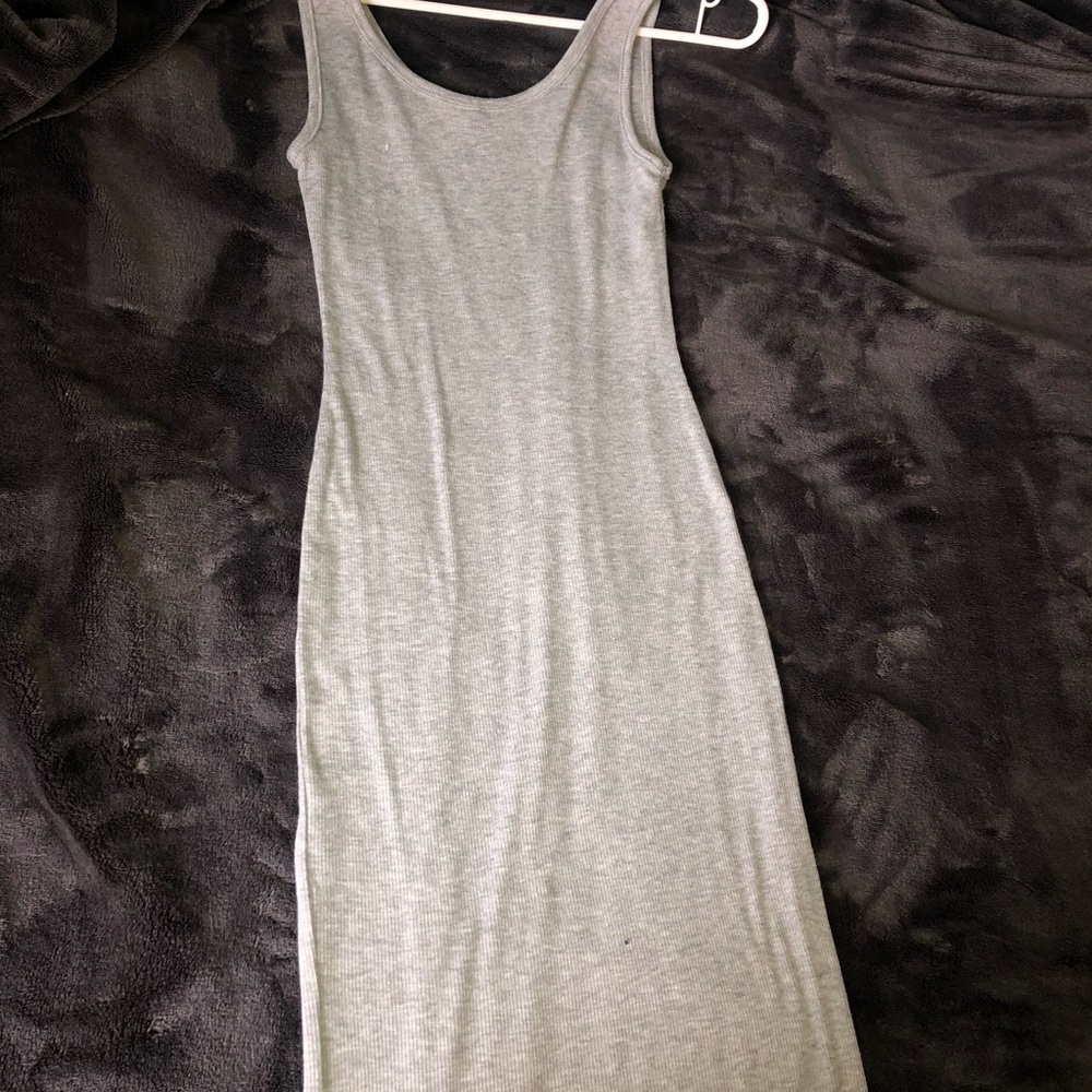 Grey Body-con Dress